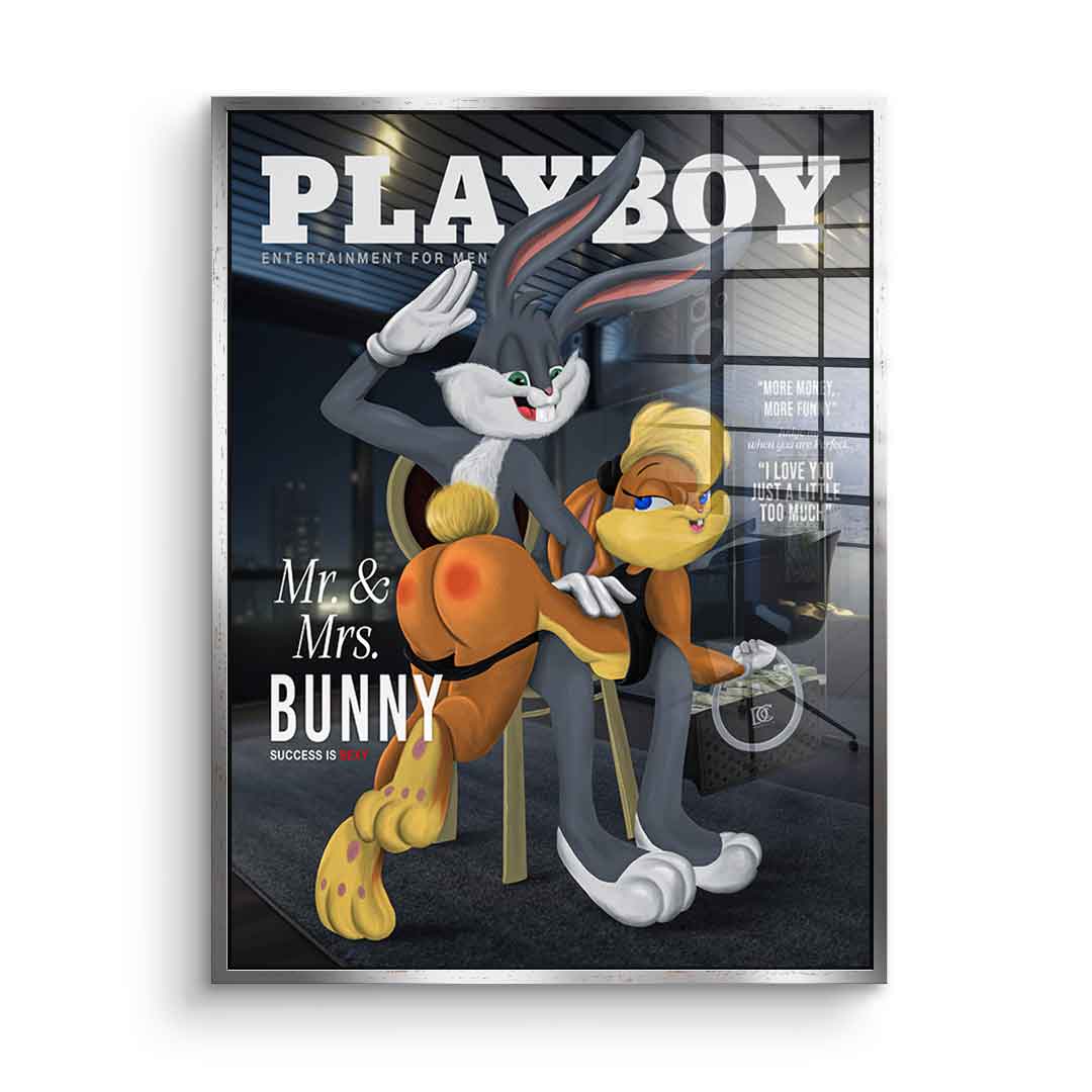 Playboy Bunny - acrylic