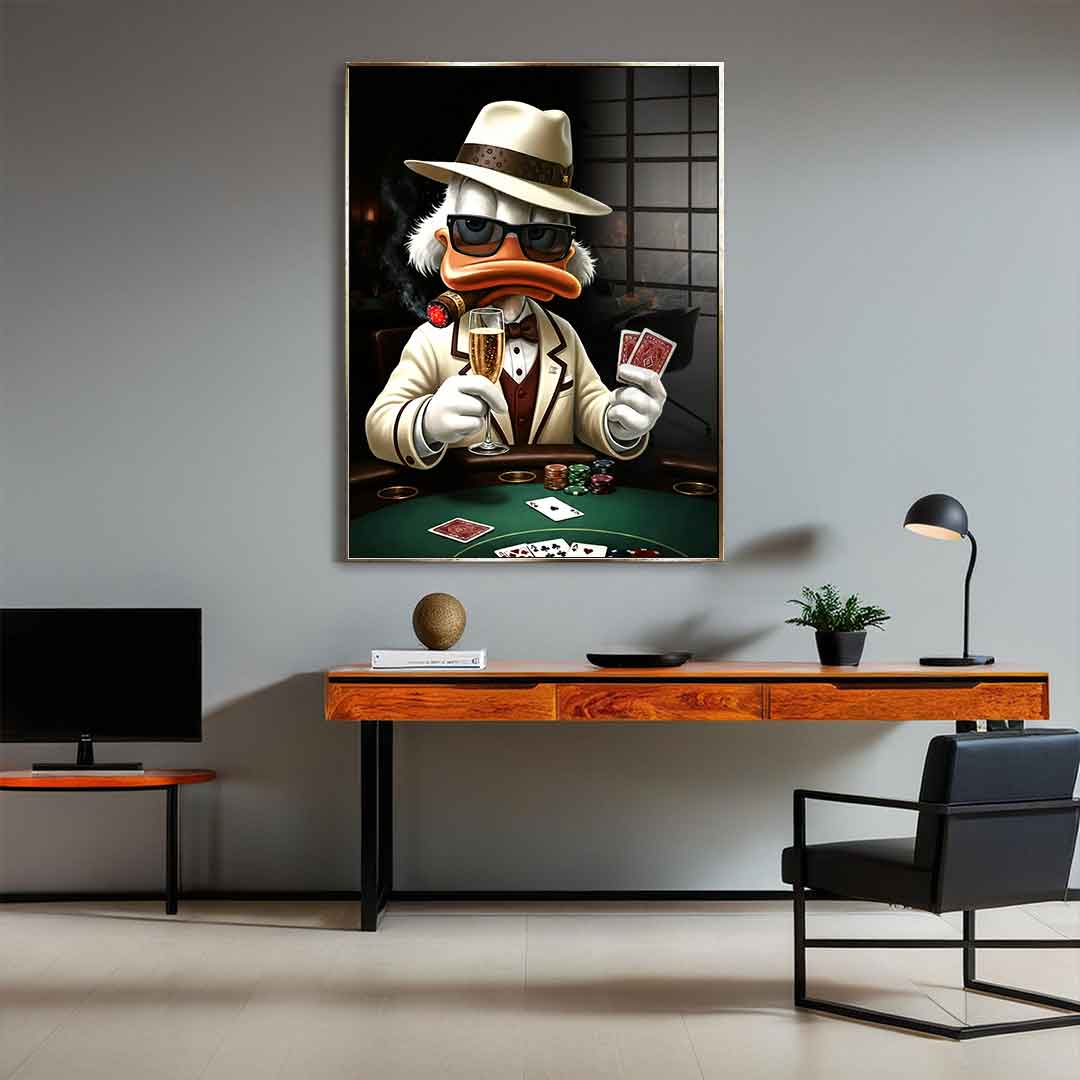 Poker Night - acrylic glass