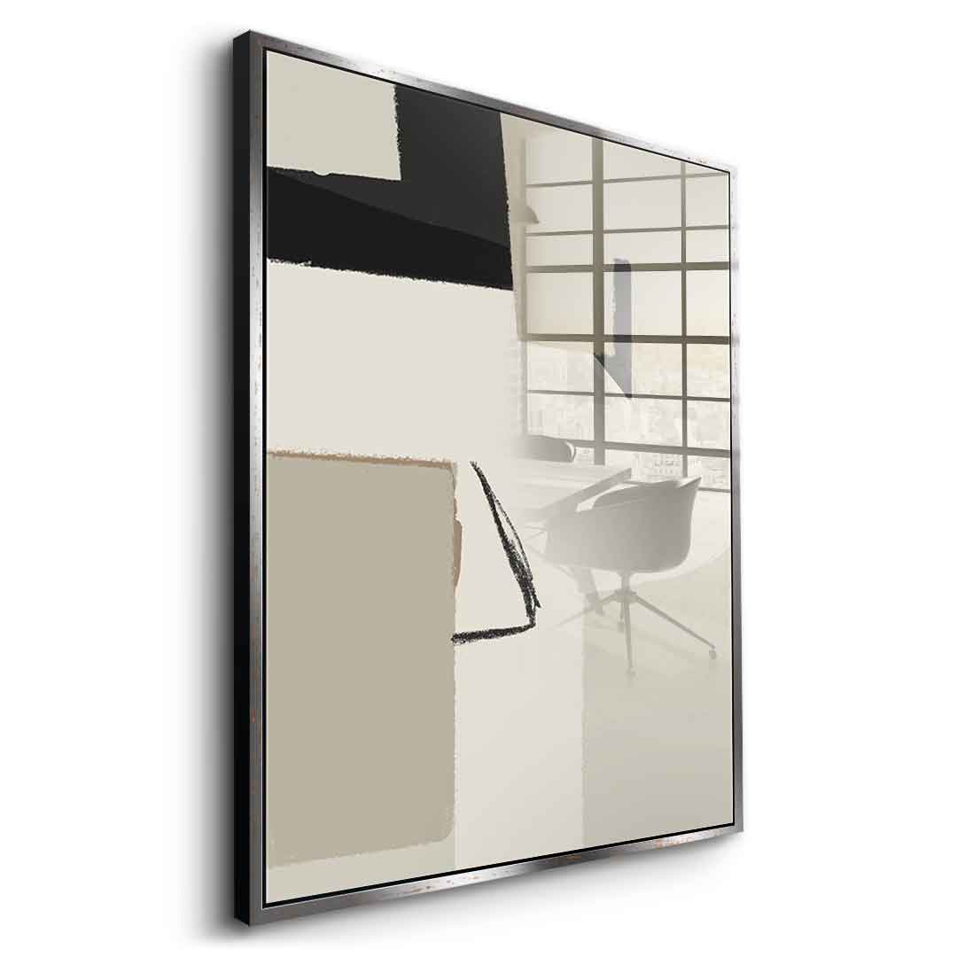 Polite Chessman - Acrylglas