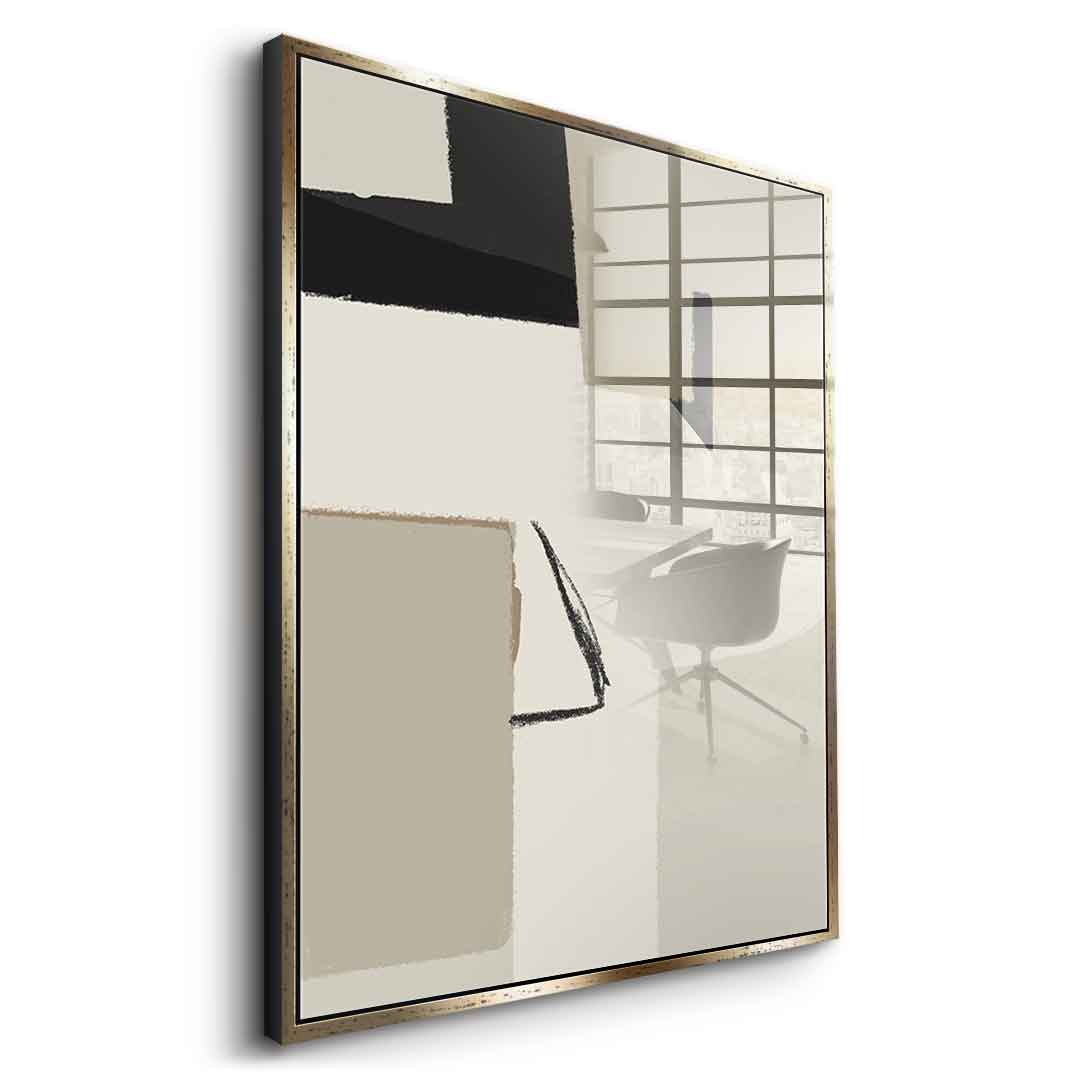 Polite Chessman - Acrylic glass