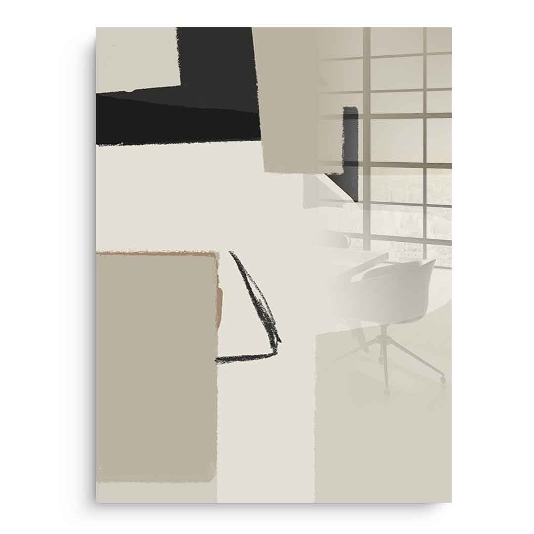 Polite Chessman - Acrylglas