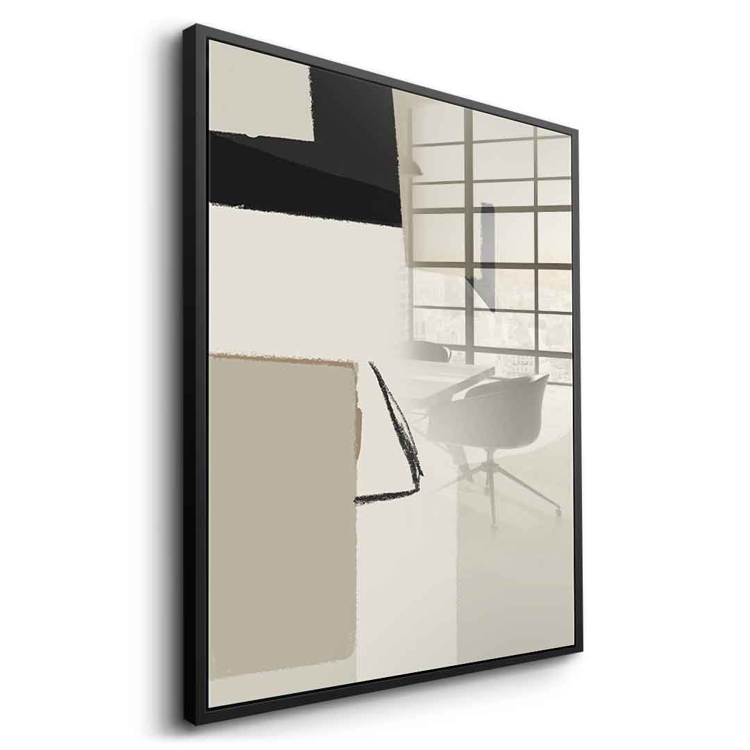 Polite Chessman - Acrylic glass