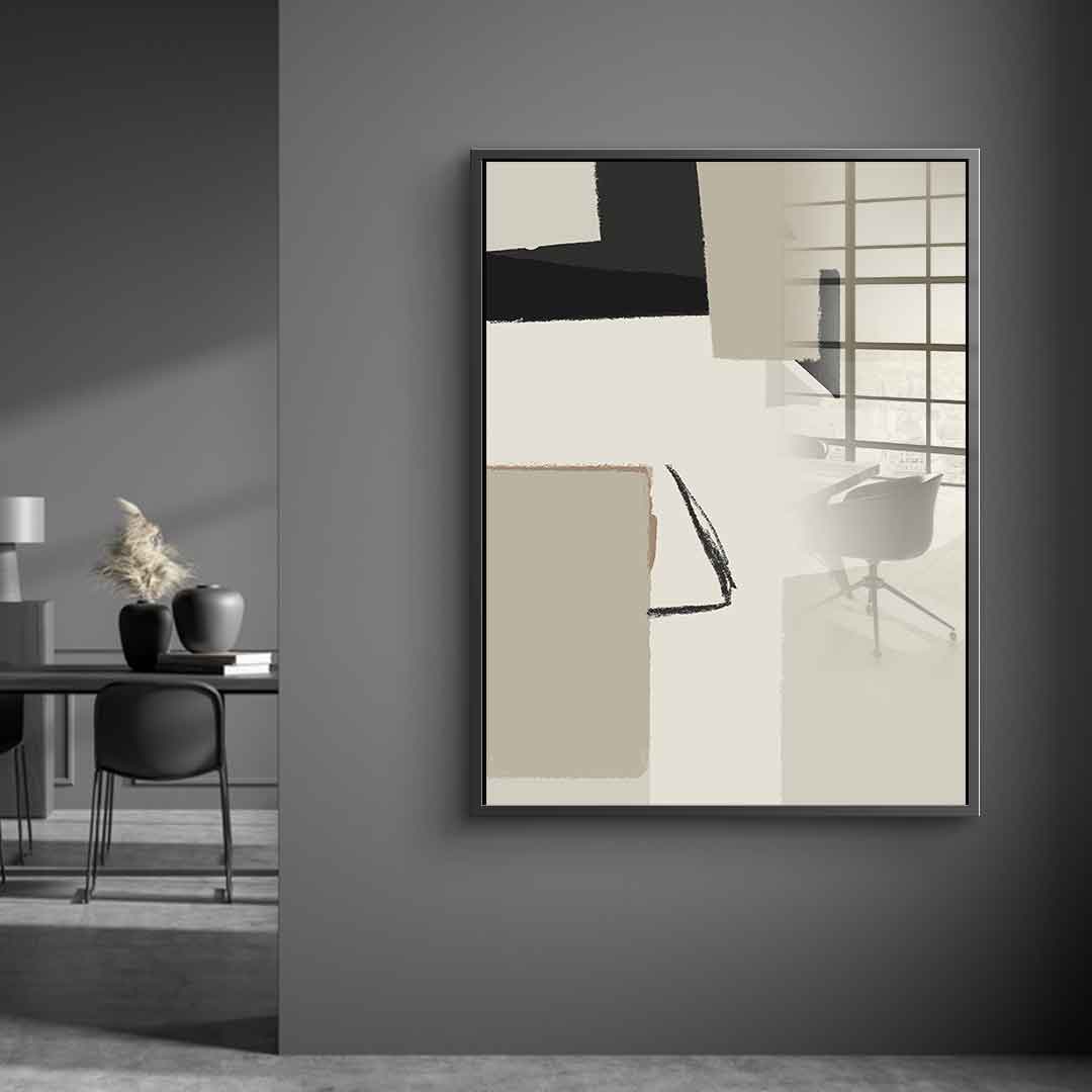 Polite Chessman - Acrylglas