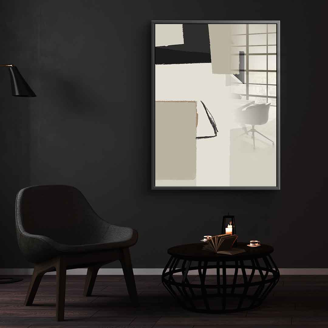 Polite Chessman - Acrylic glass