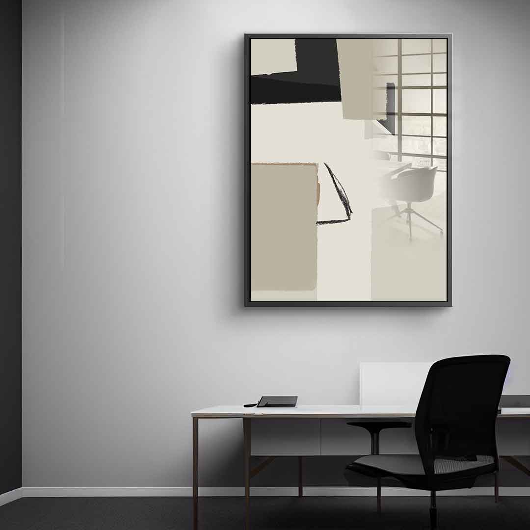 Polite Chessman - Acrylglas