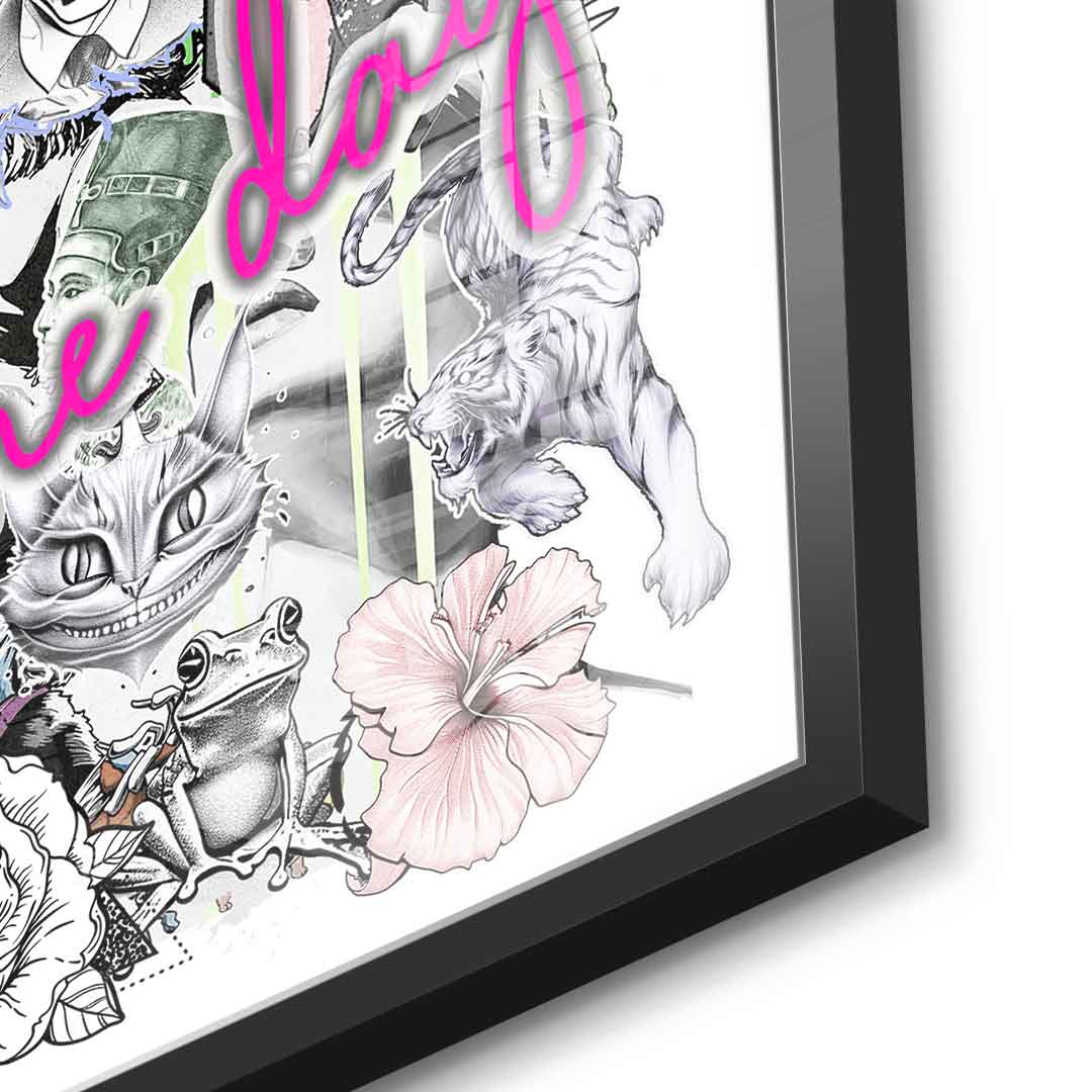 Pop Art Collage - Acrylglas