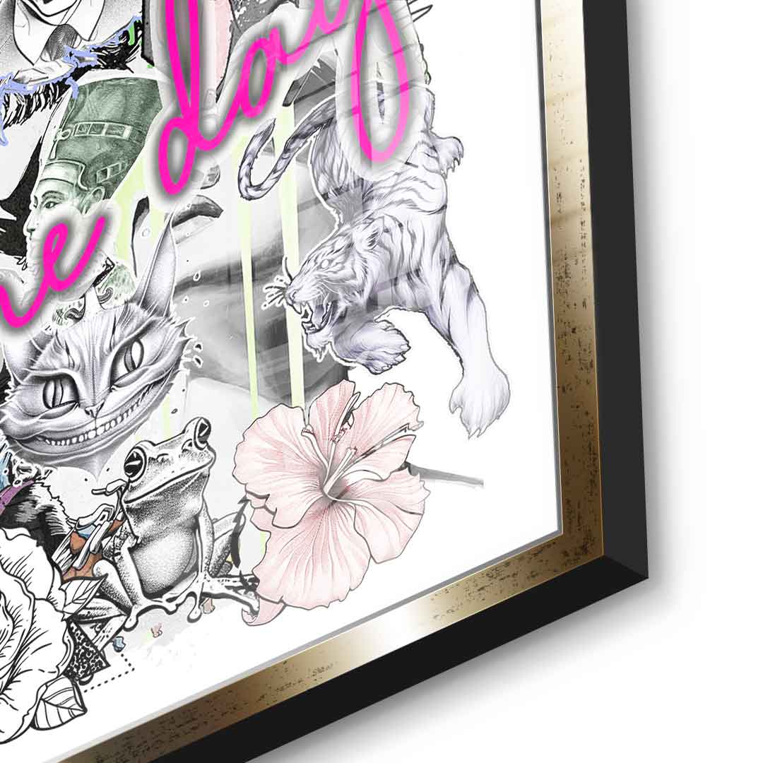 Pop Art Collage - Acrylglas