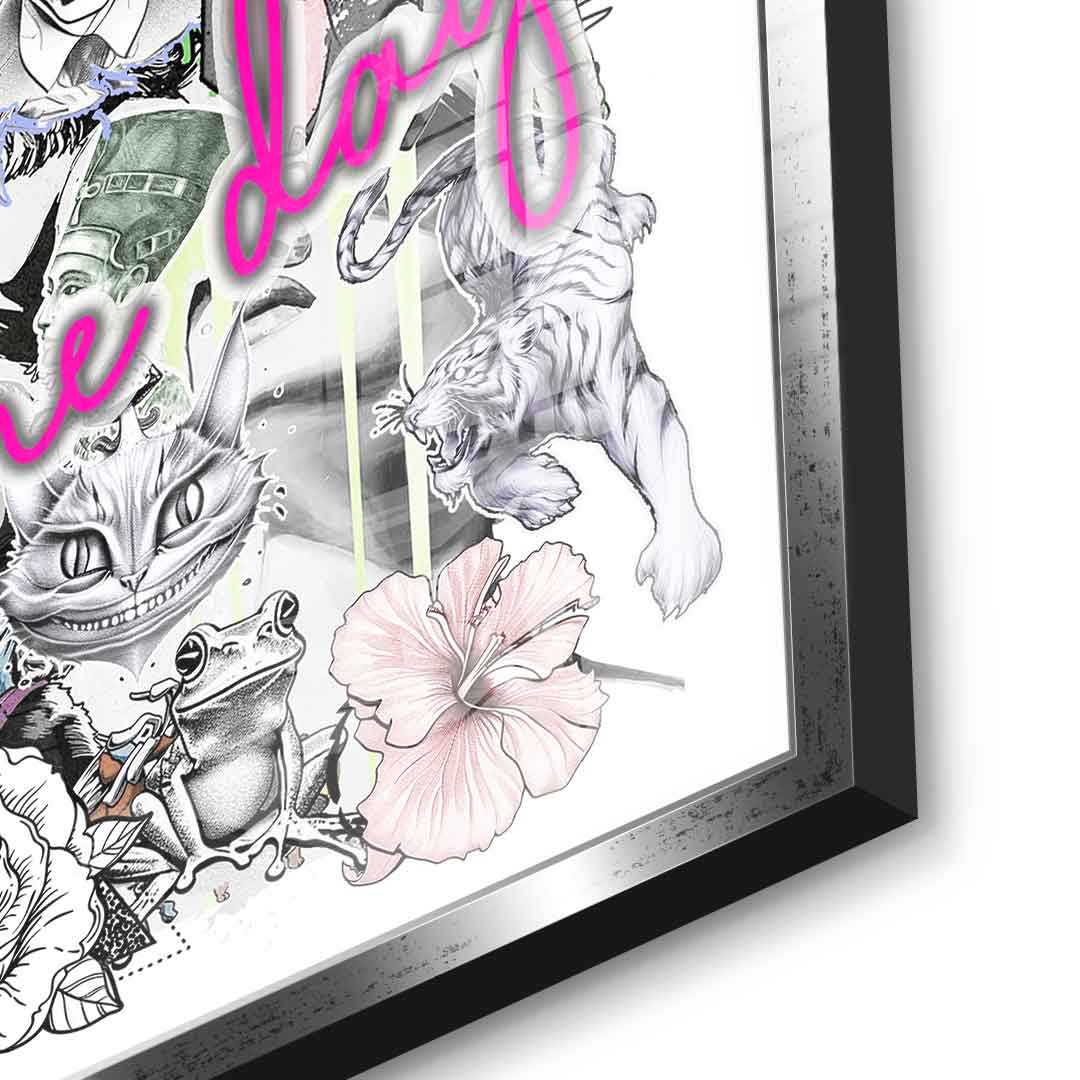 Pop Art Collage - Acrylglas