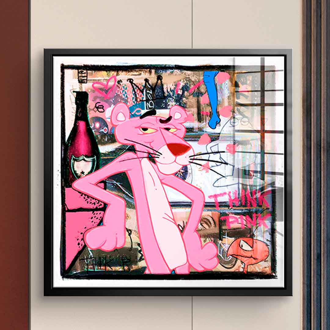 Think Pink - Acrylic glass
