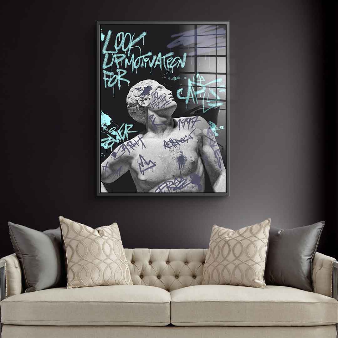 Look Up For Motivation - Acrylglas