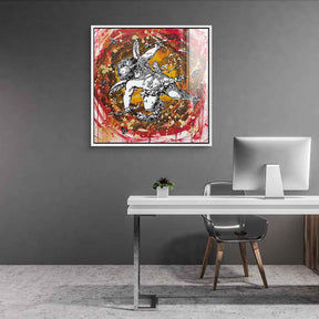 Hell still feels like heaven - acrylic