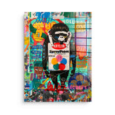 Pop Art Monkey - Acrylglas