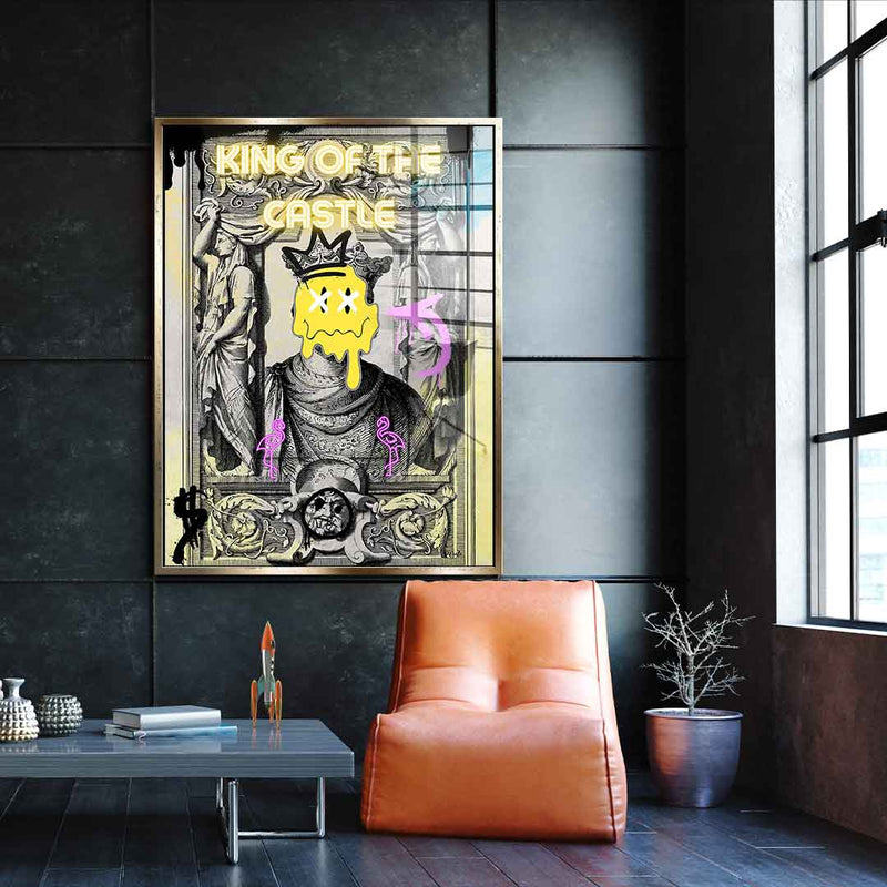 King of the Castle - acrylic