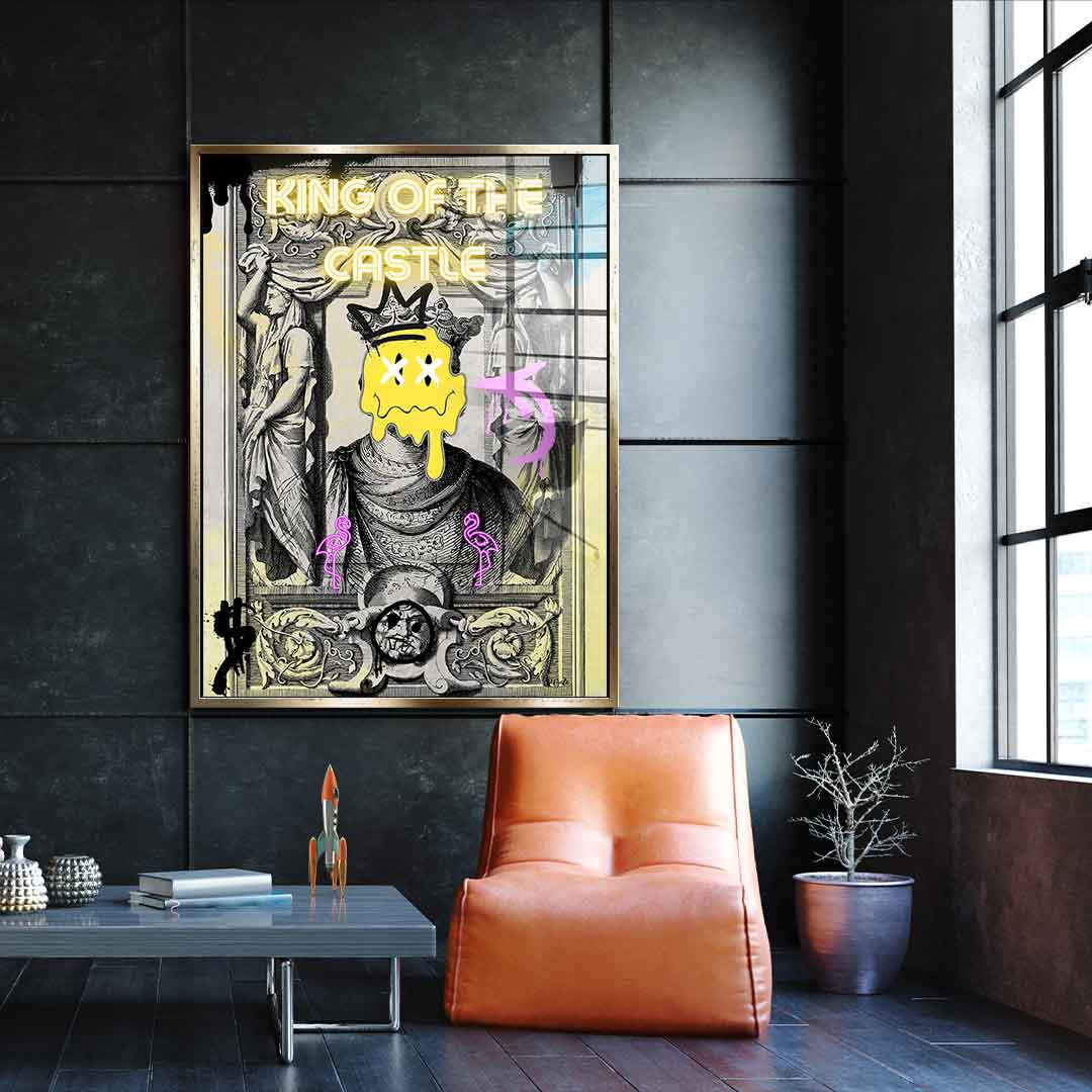 King of the Castle - acrylic glass