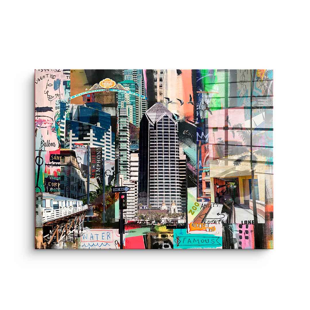 Urban San Diego - Acrylic glass