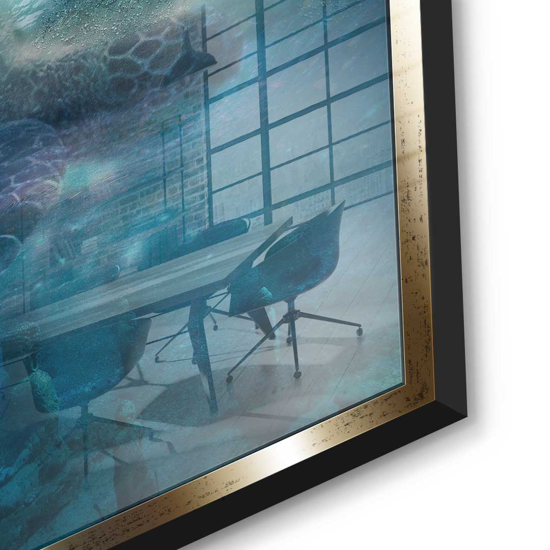 THE BEST THINGS IN LIFE HAPPEN UNEXPECTEDLY - Acrylglas