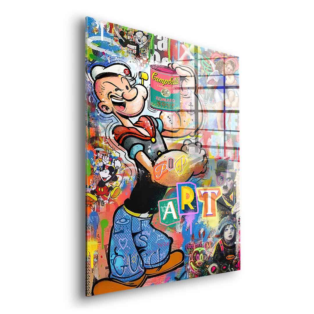 Popeye Art - Acrylglas