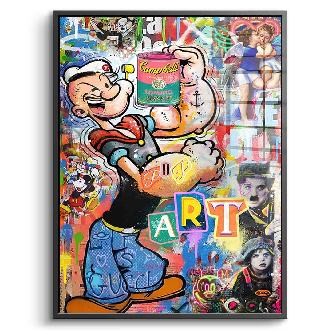 Popeye Art - Acrylglas