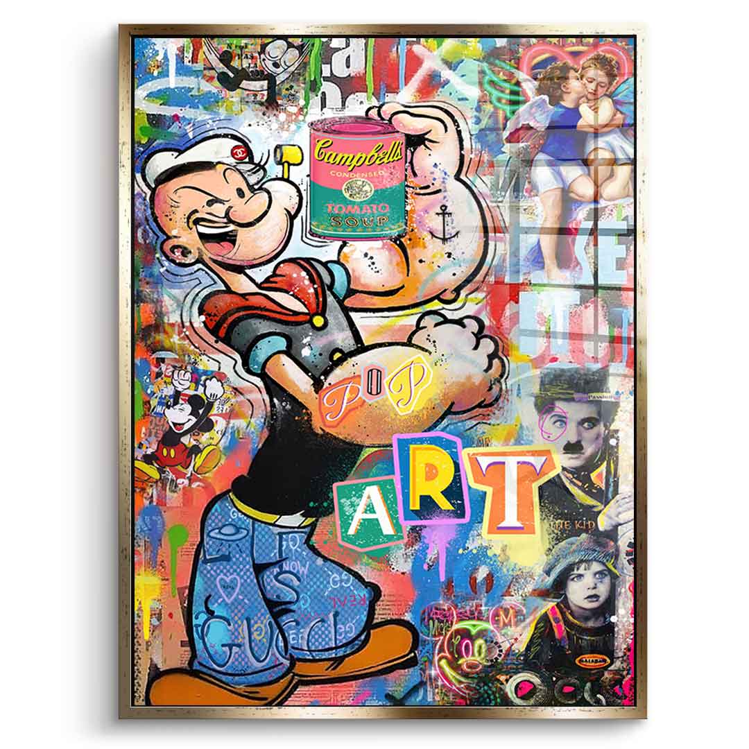 Popeye Art - Acrylglas