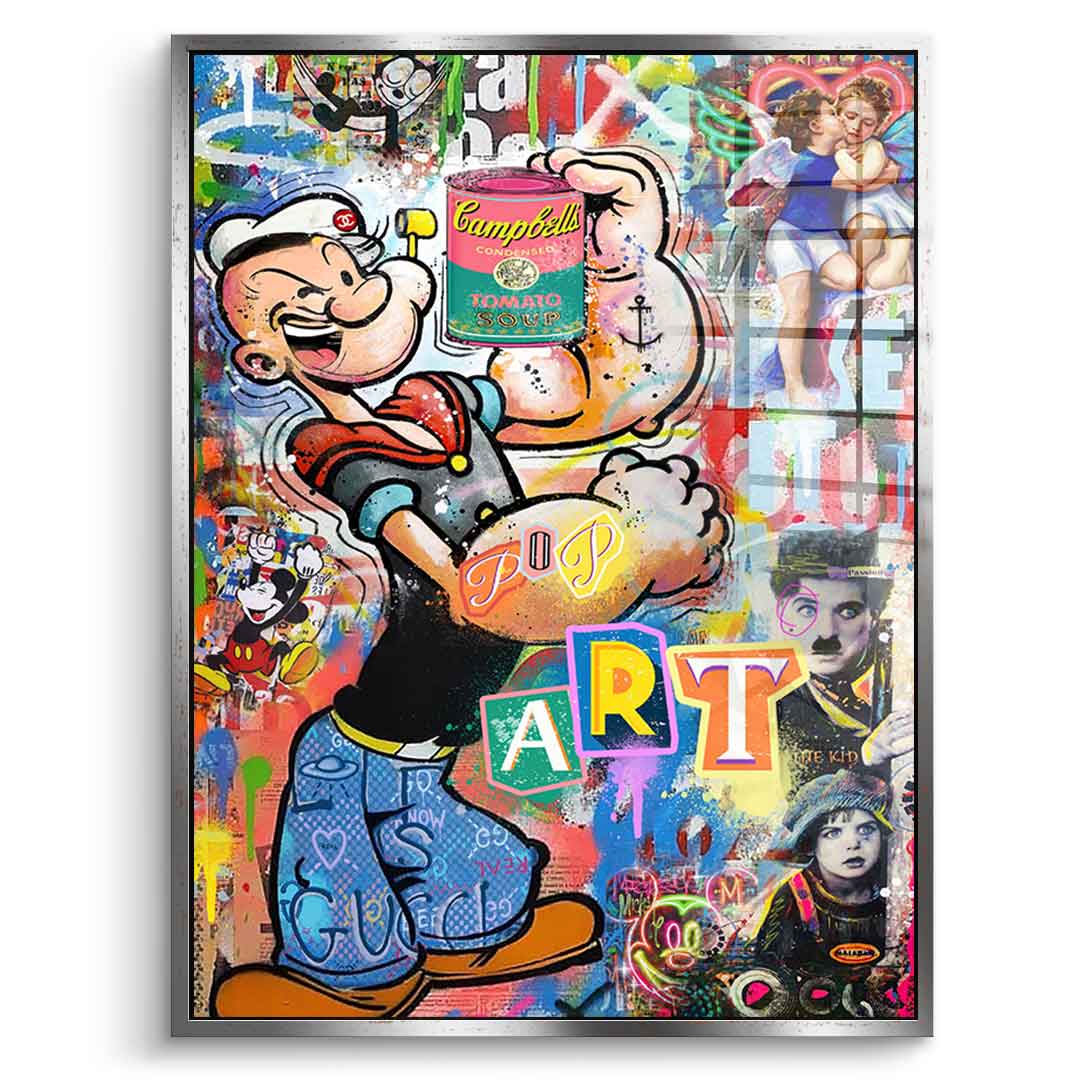 Popeye Art - Acrylglas