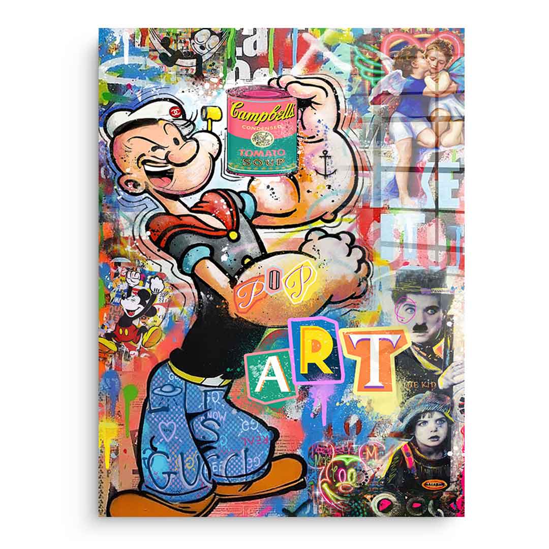 Popeye Art - Acrylglas
