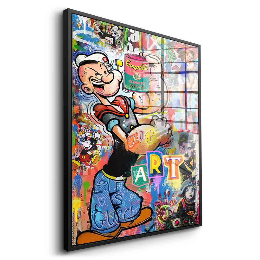 Popeye Art - Acrylglas