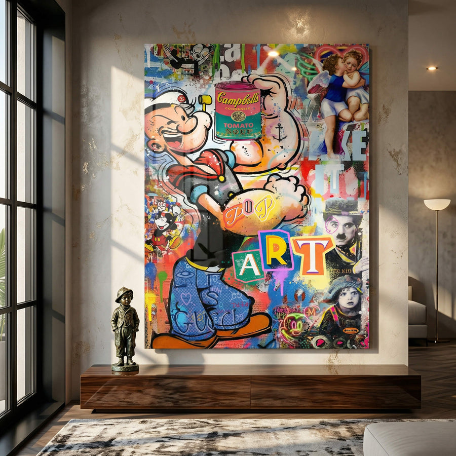 Popeye Art - Acrylic Glass