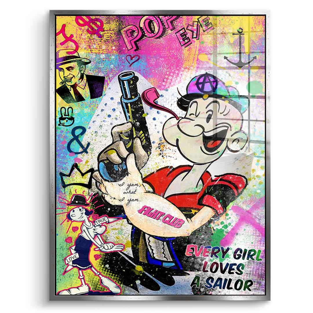 Popeye - Acrylglas