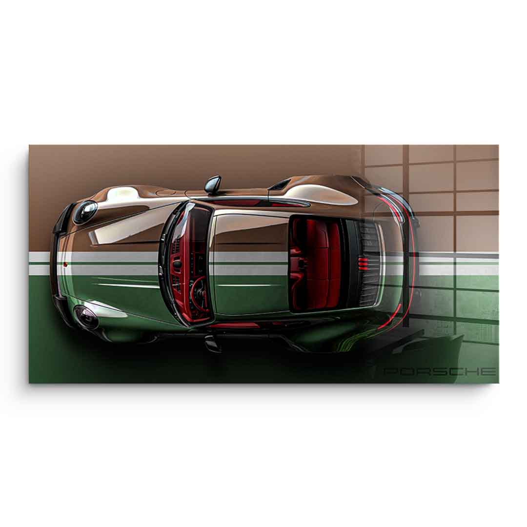 Porsche 911 Targa - acrylic glass