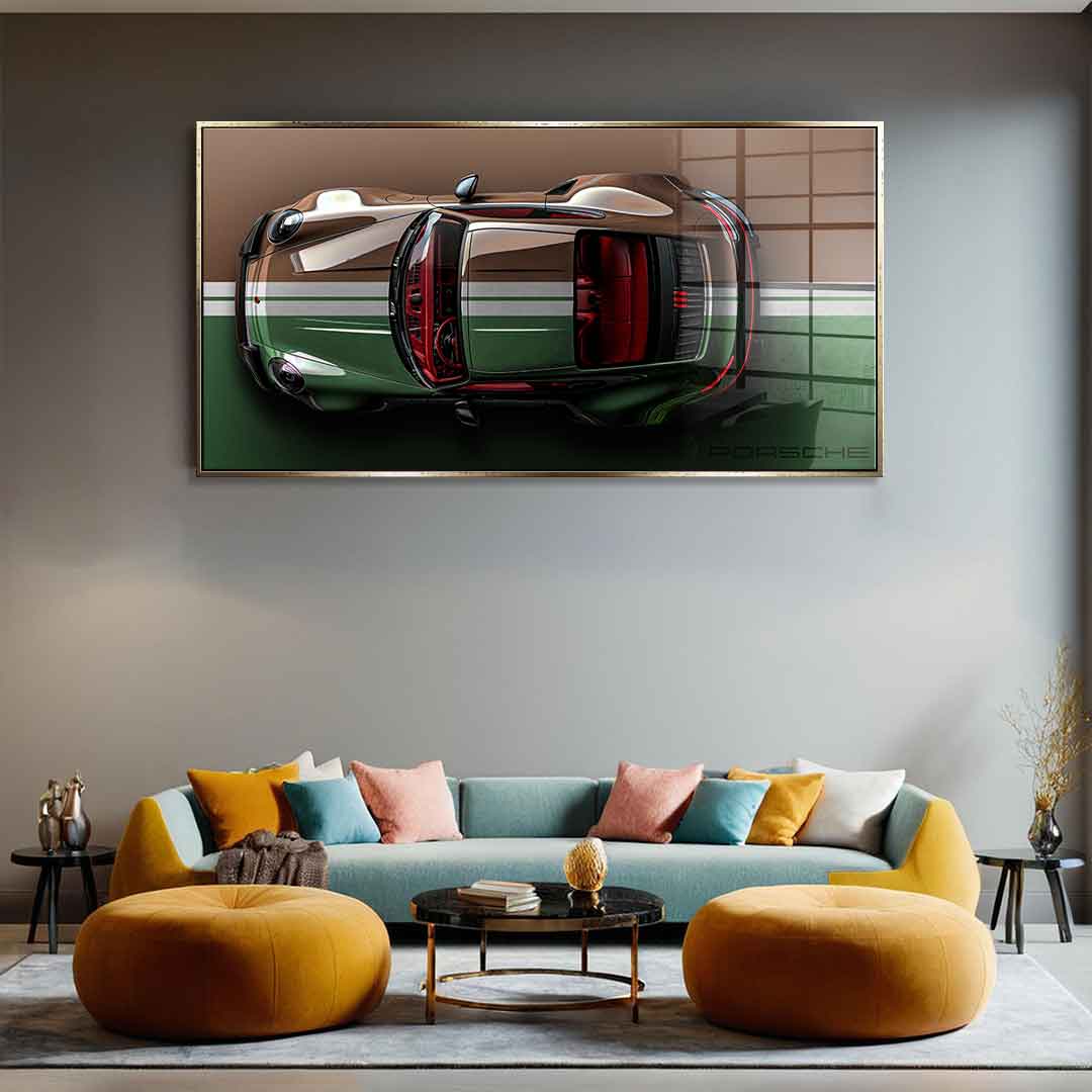 Porsche 911 Targa - acrylic glass