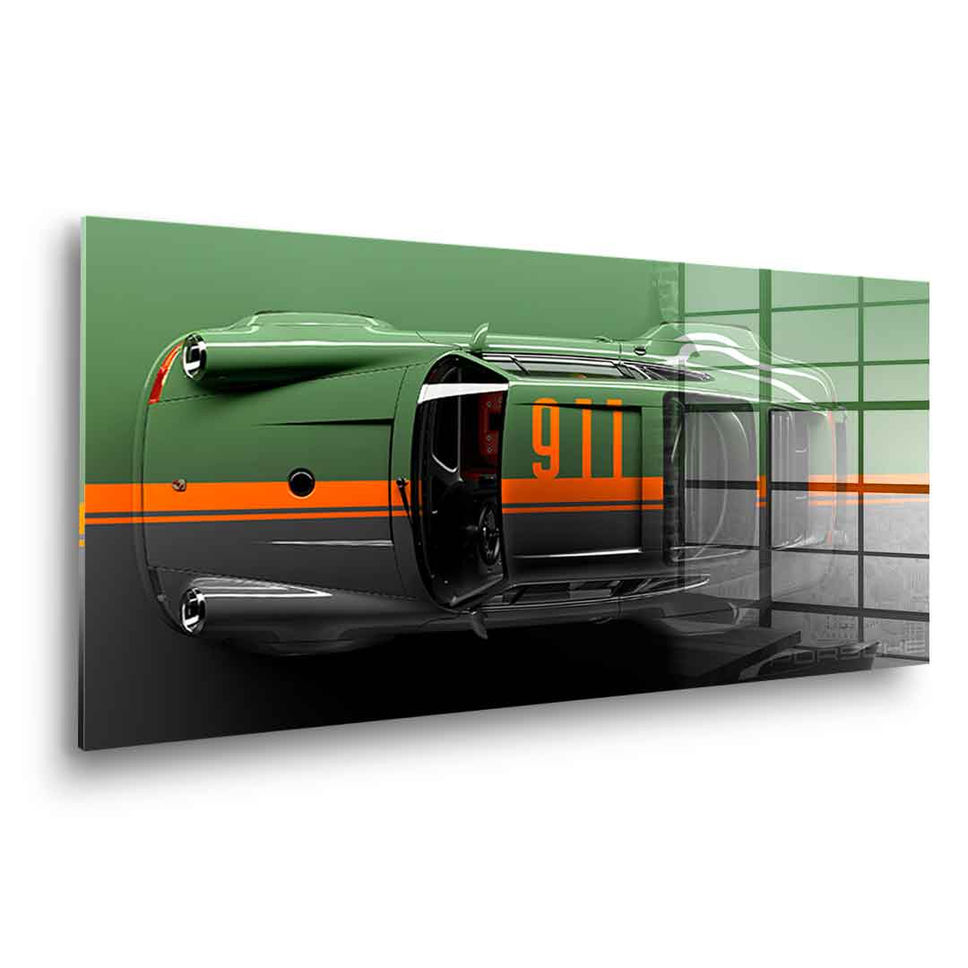 Porsche 911 - acrylic glass