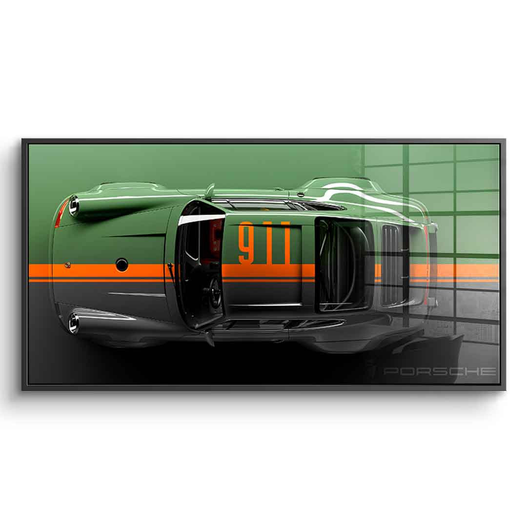 Porsche 911 - acrylic glass