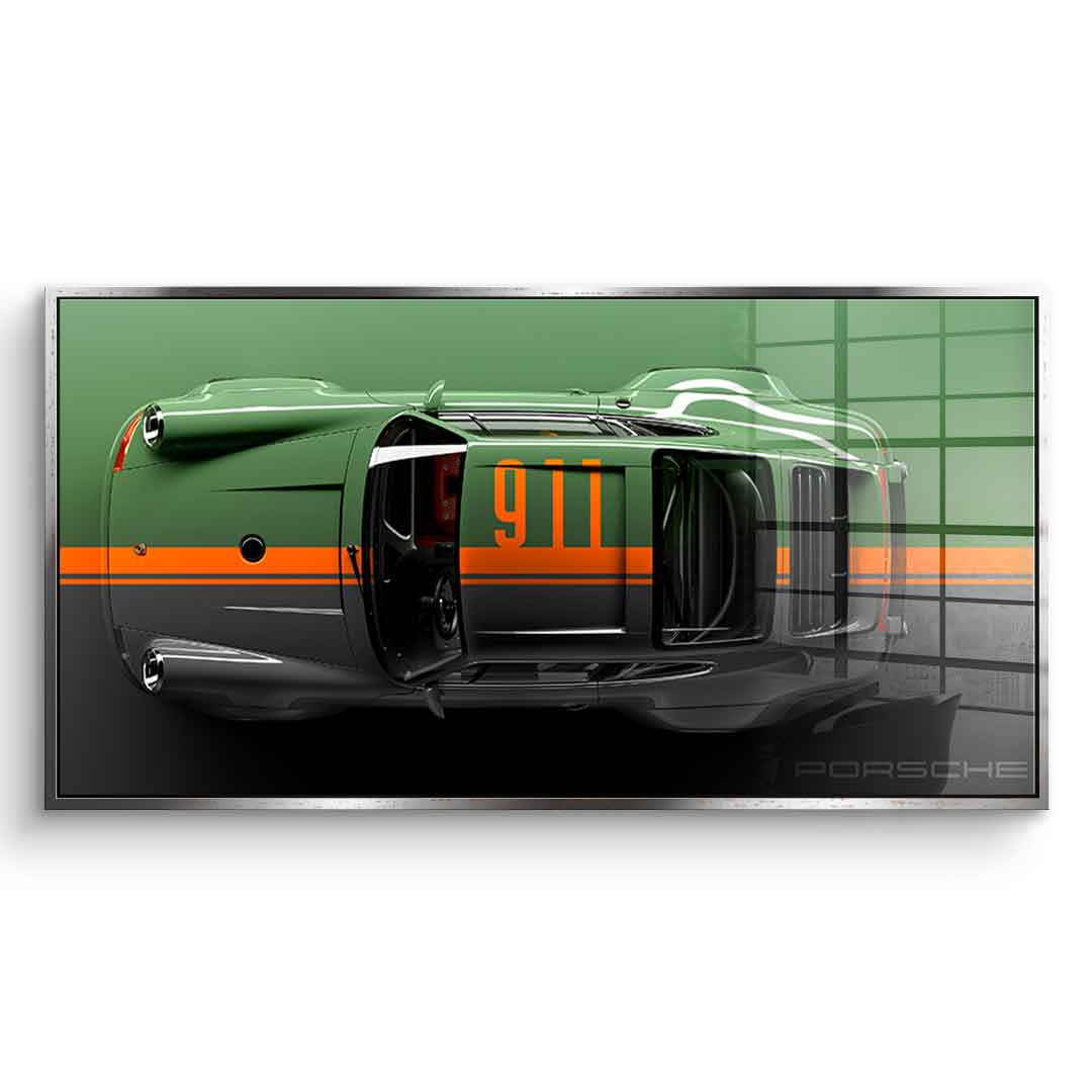 Porsche 911 - acrylic glass