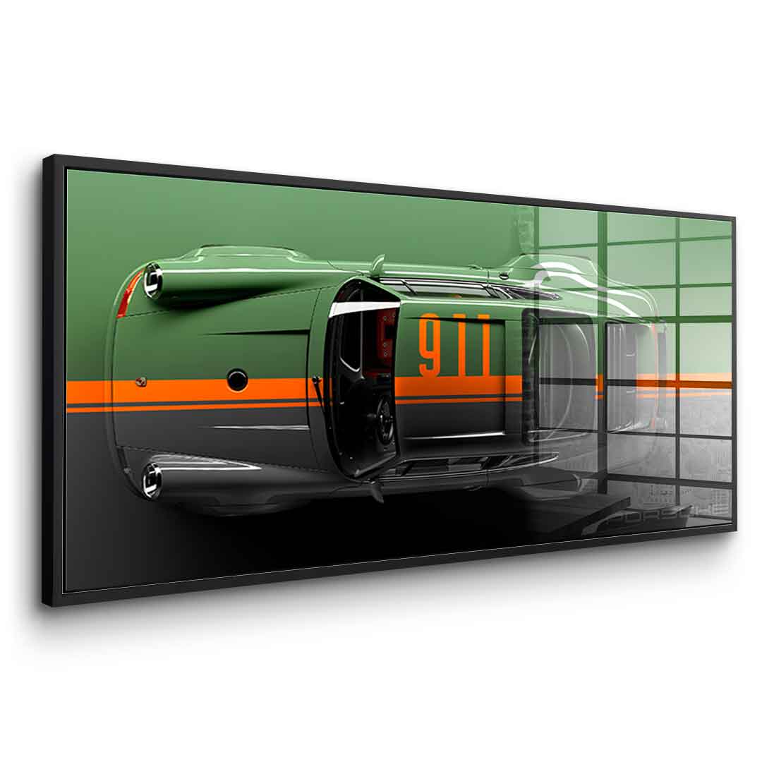 Porsche 911 - acrylic glass