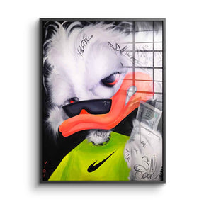 Poser Duck - Acrylglas