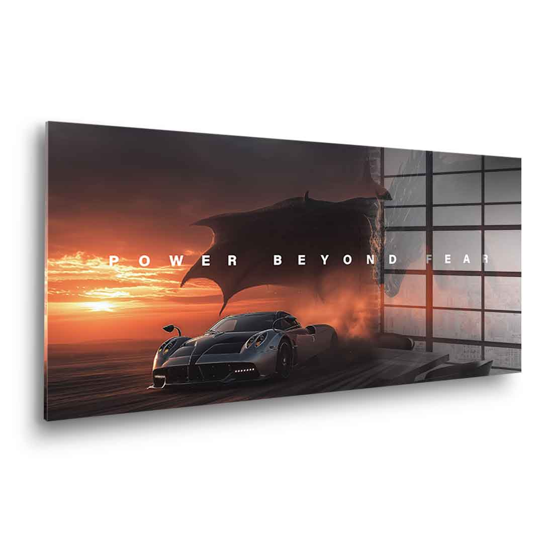 Power Beyond Fear (Pagani) - Acrylic glass