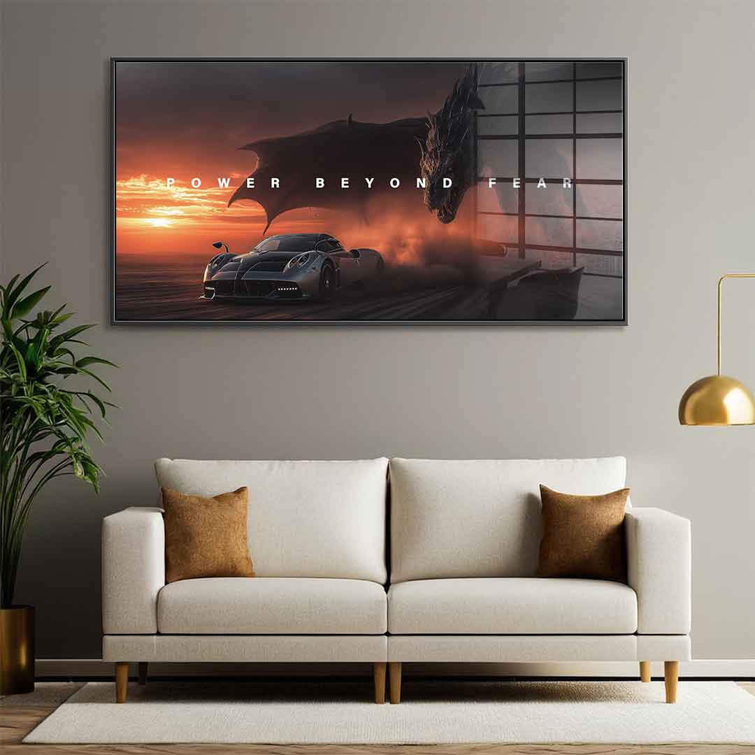 Power Beyond Fear (Pagani) - Acrylic glass