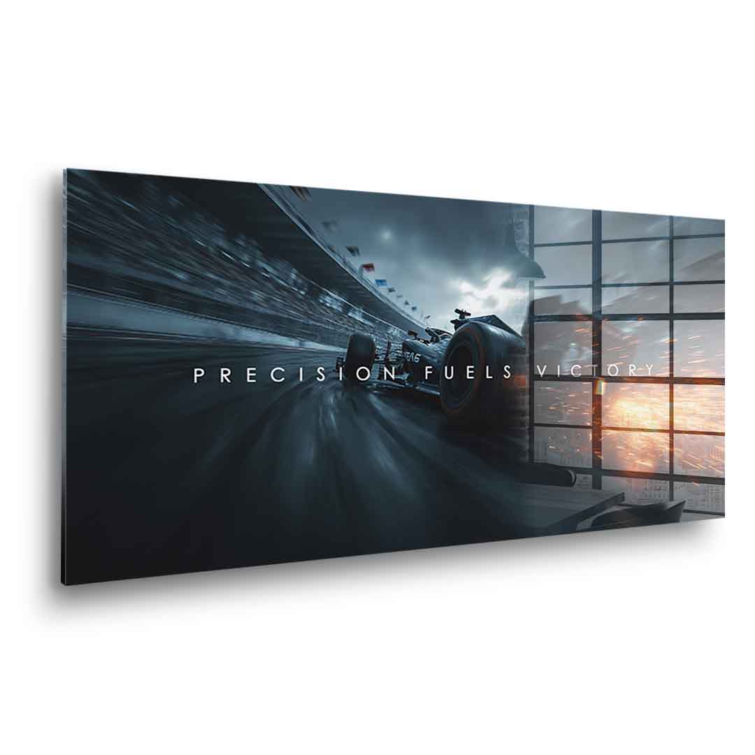 Precision Fuels Victory - Acrylglas