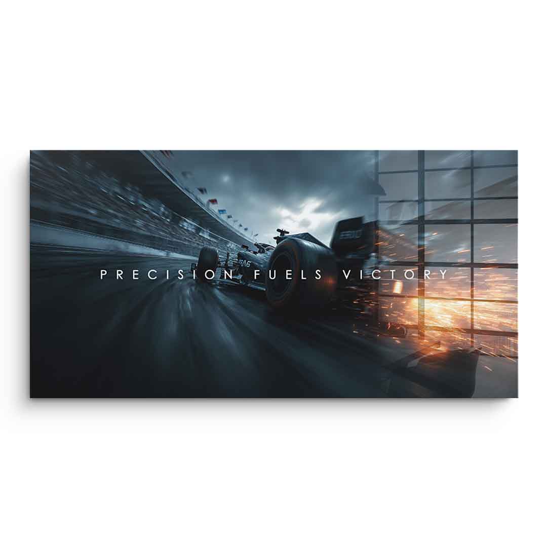 Precision Fuels Victory - Acrylglas