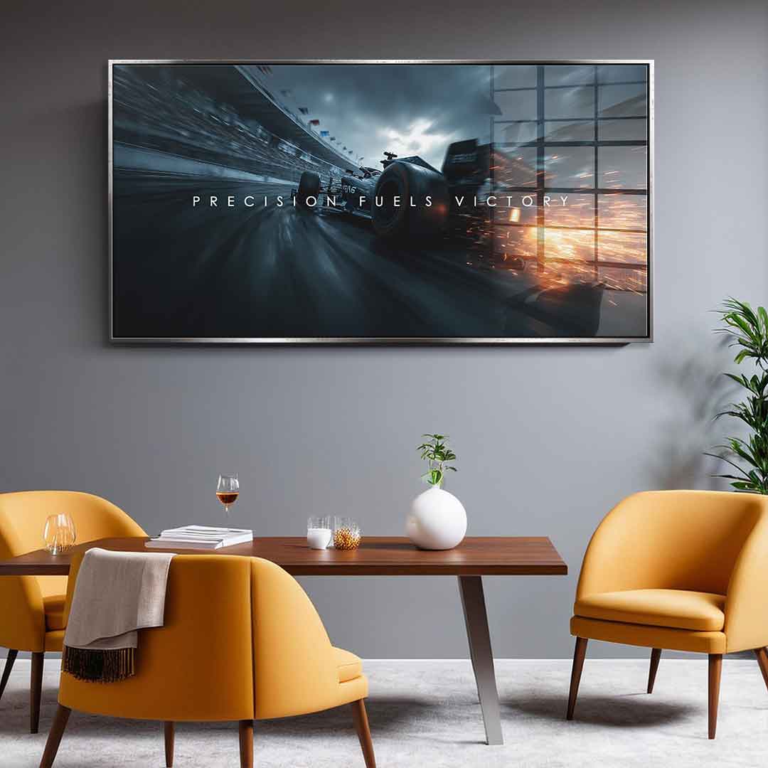 Precision Fuels Victory - Acrylglas