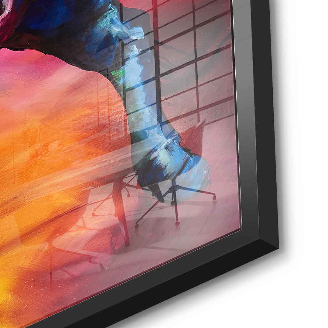 Proud Bull - Acrylic glass