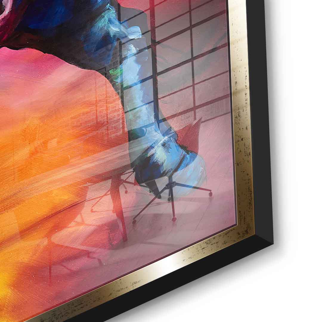 Proud Bull - Acrylic glass