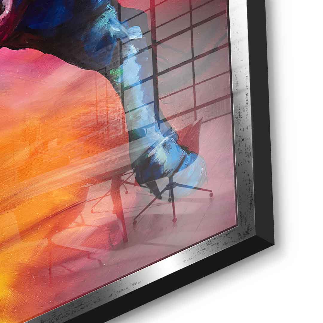 Proud Bull - Acrylglas