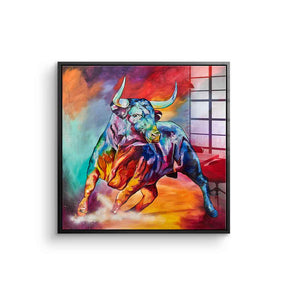 Proud Bull - Acrylglas