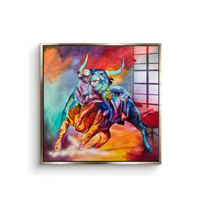 Proud Bull - Acrylglas