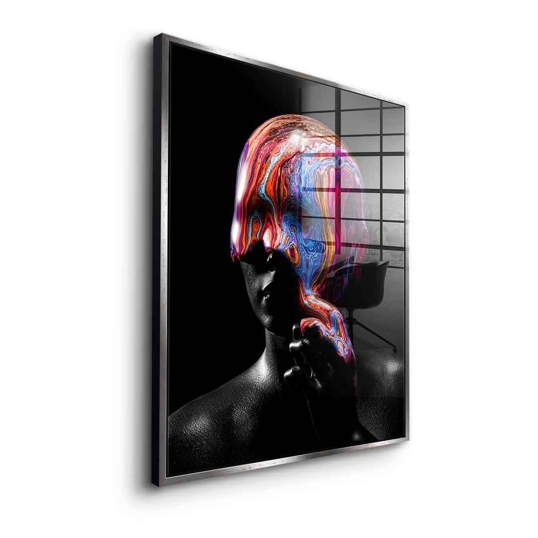 Psychedelic Contemplation - Acrylglas