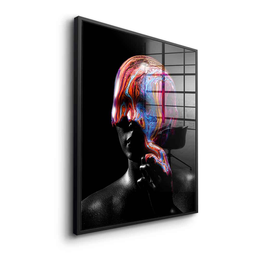 Psychedelic Contemplation - Acrylic Glass