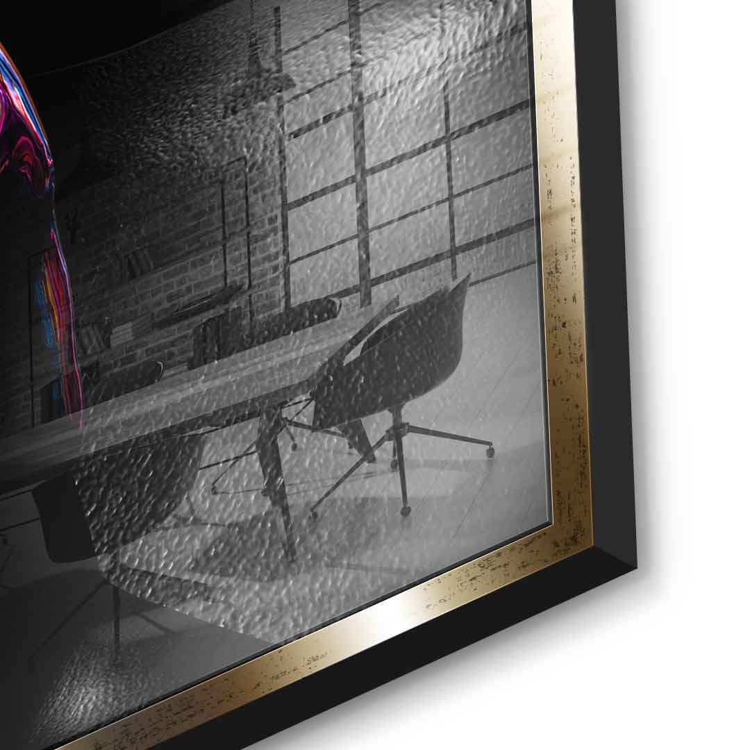 Psychedelic Contemplation - Acrylic Glass