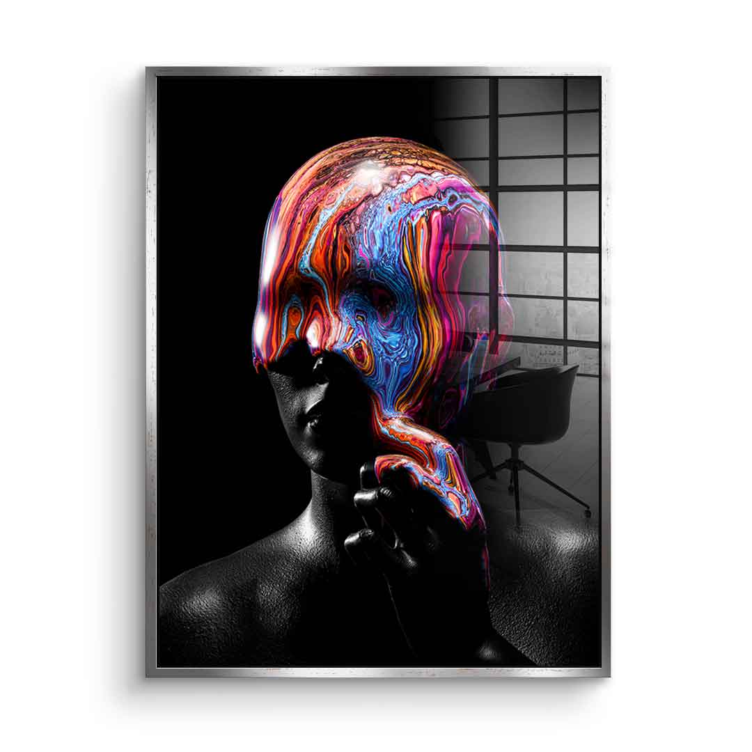 Psychedelic Contemplation - Acrylic Glass