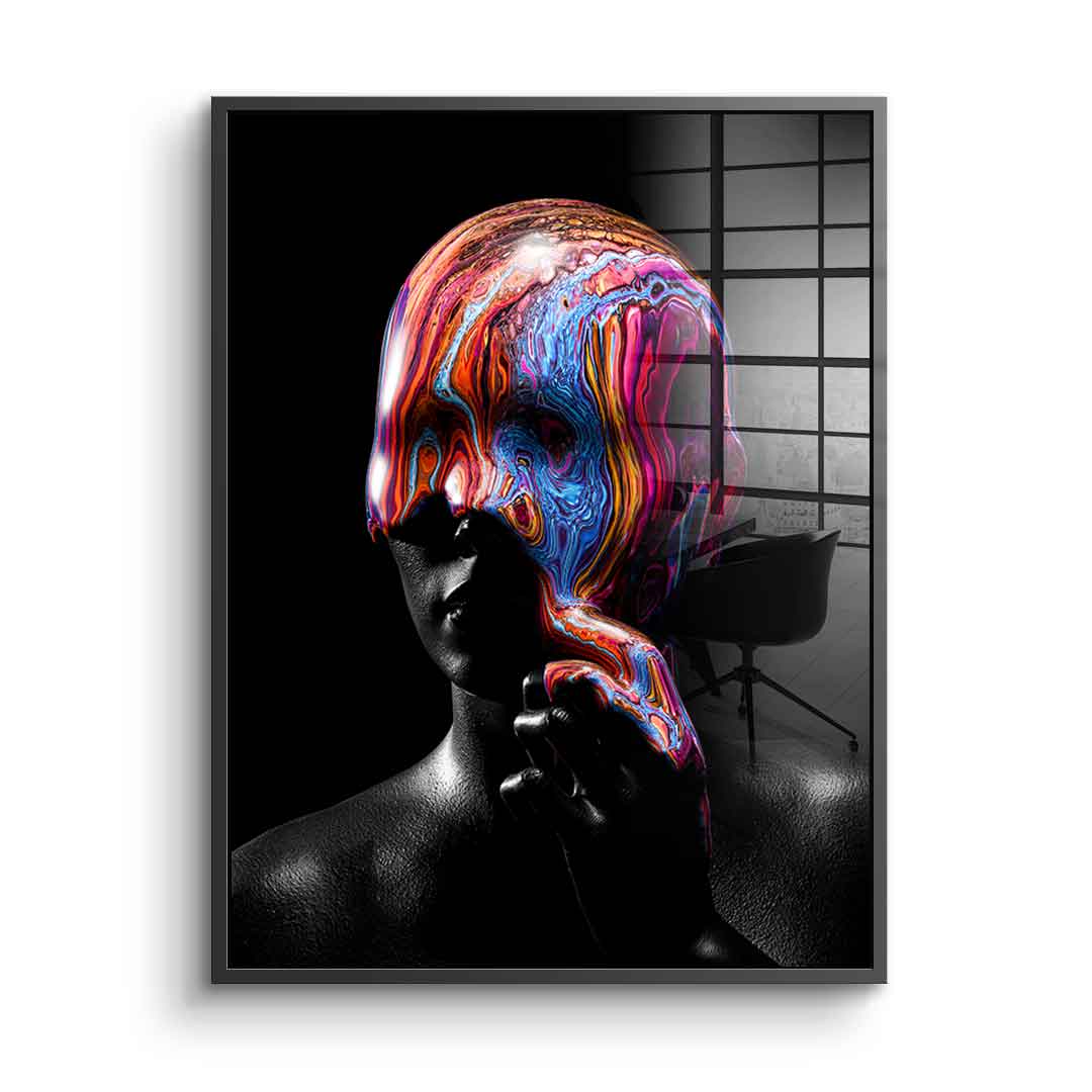 Psychedelic Contemplation - Acrylic Glass